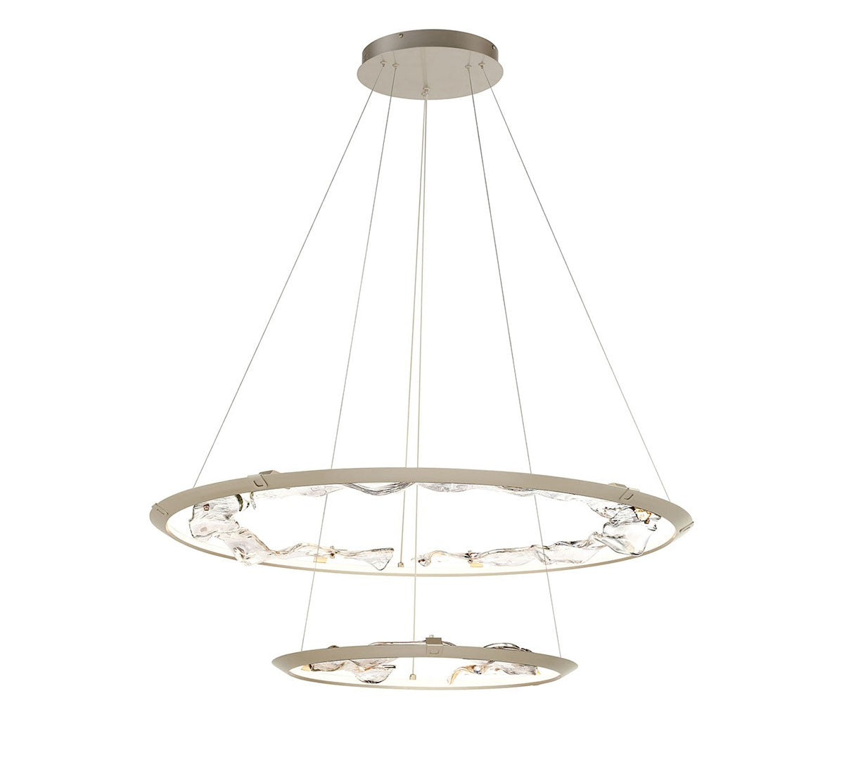 Lib & Co. Canada - 12164-040 - LED Chandelier - Nettuno - Brushed Grey