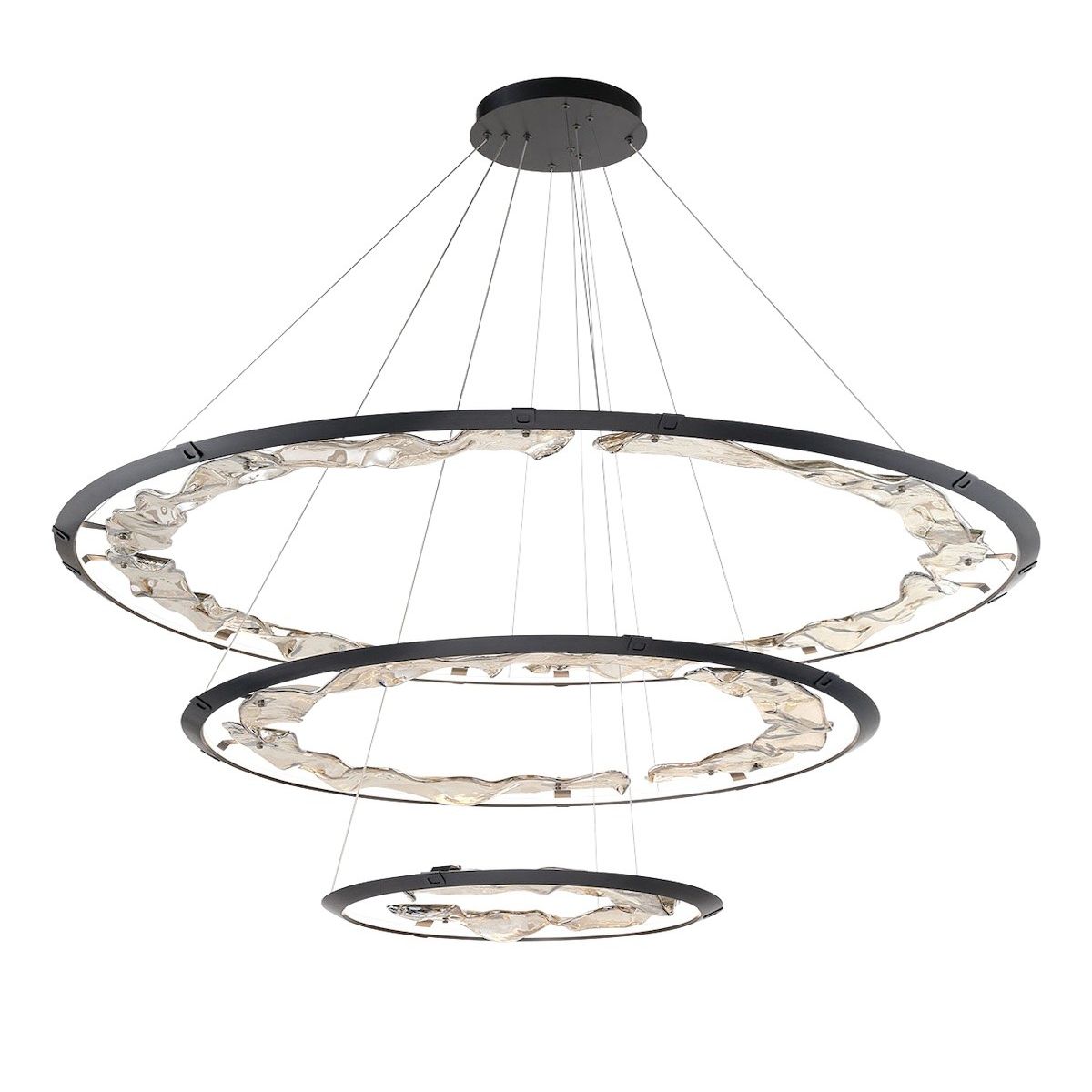 Lib & Co. Canada - 12165-040 - LED Chandelier - Nettuno - Brushed Grey