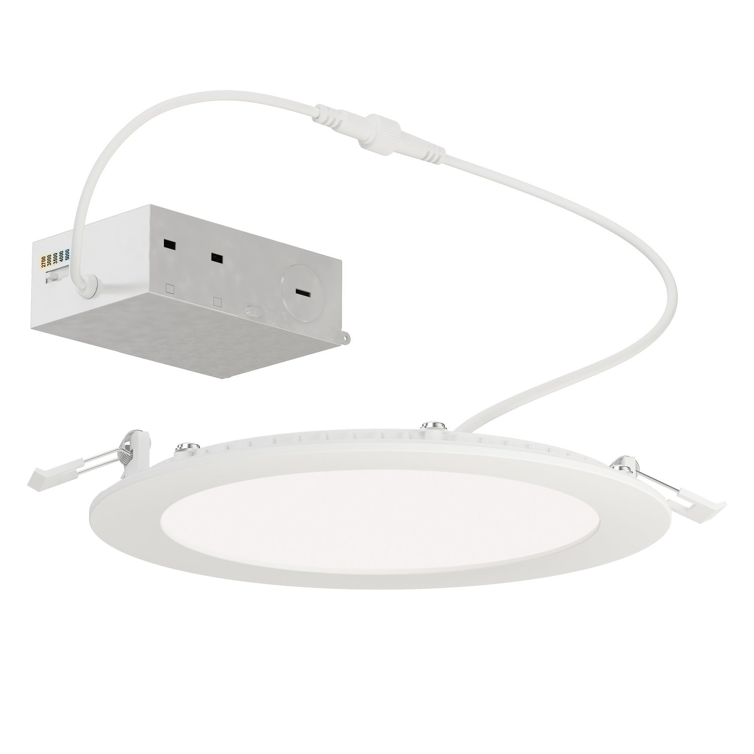 Spot encastré mince Maxim Lighting 67707WTWT blanc