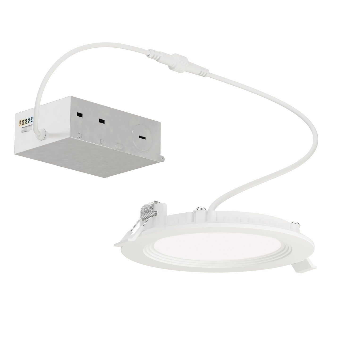 Maxim Lighting 67725WTWT Slim Baffle Downlight in White