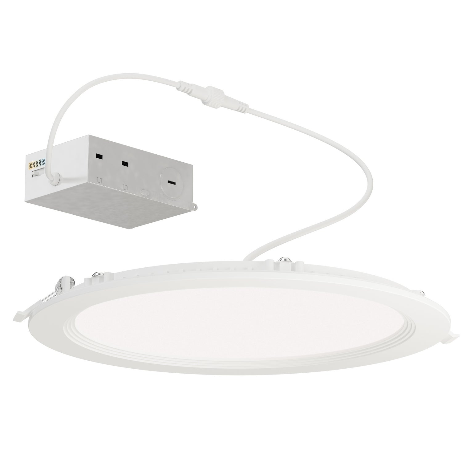 Maxim Lighting 67729WTWT Slim Baffle Downlight in White