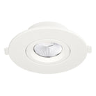 Spot encastré mince à cardan Maxim Lighting 67757WTWT blanc