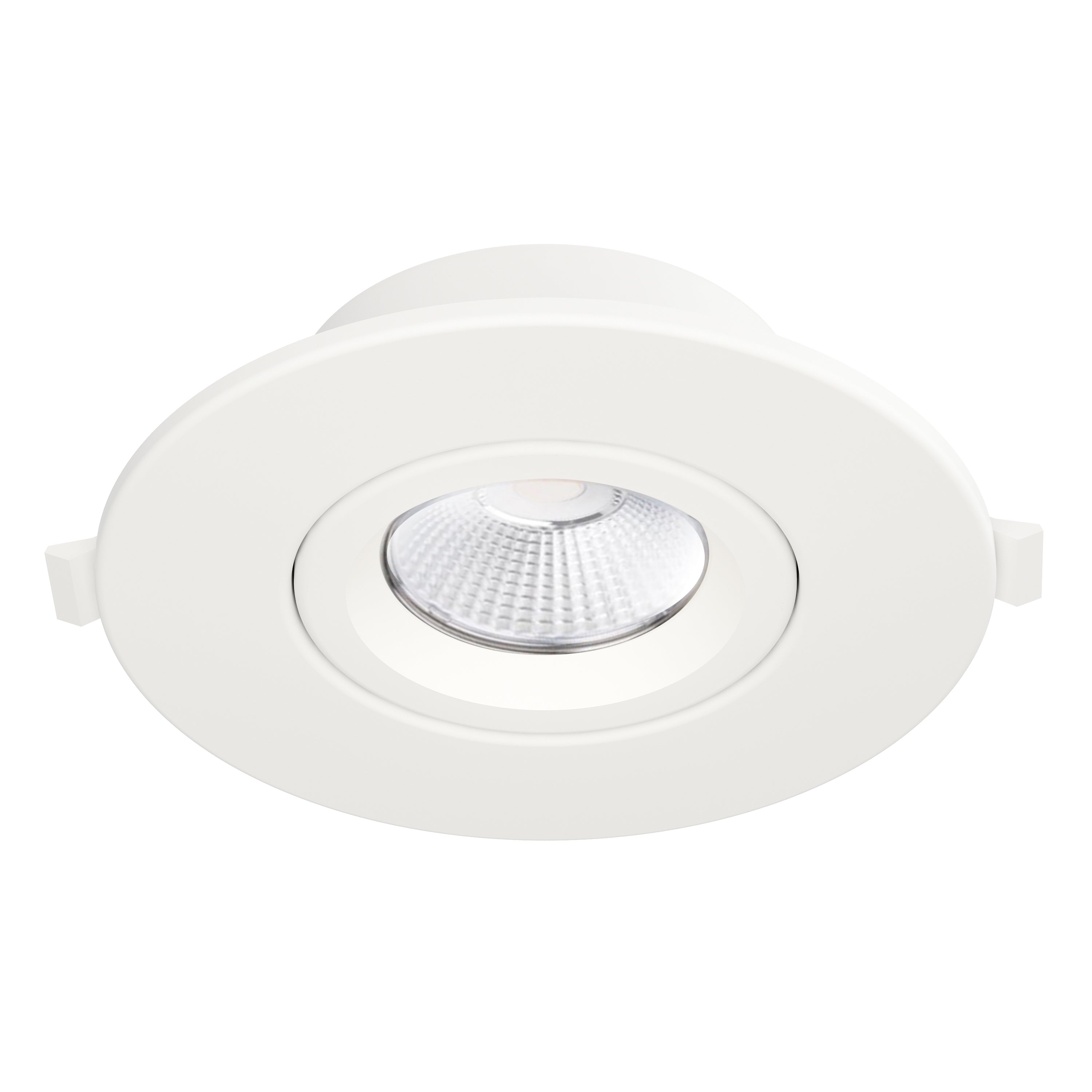 Spot encastré mince à cardan Maxim Lighting 67757WTWT blanc
