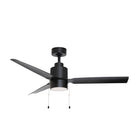 Maxim Lighting 88707BK Falcon - Plafonnier à tirer Ventilateur  en noir