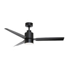 Éclairage Maxim 88717BK Falcon - Plafond humide Ventilateur  en noir