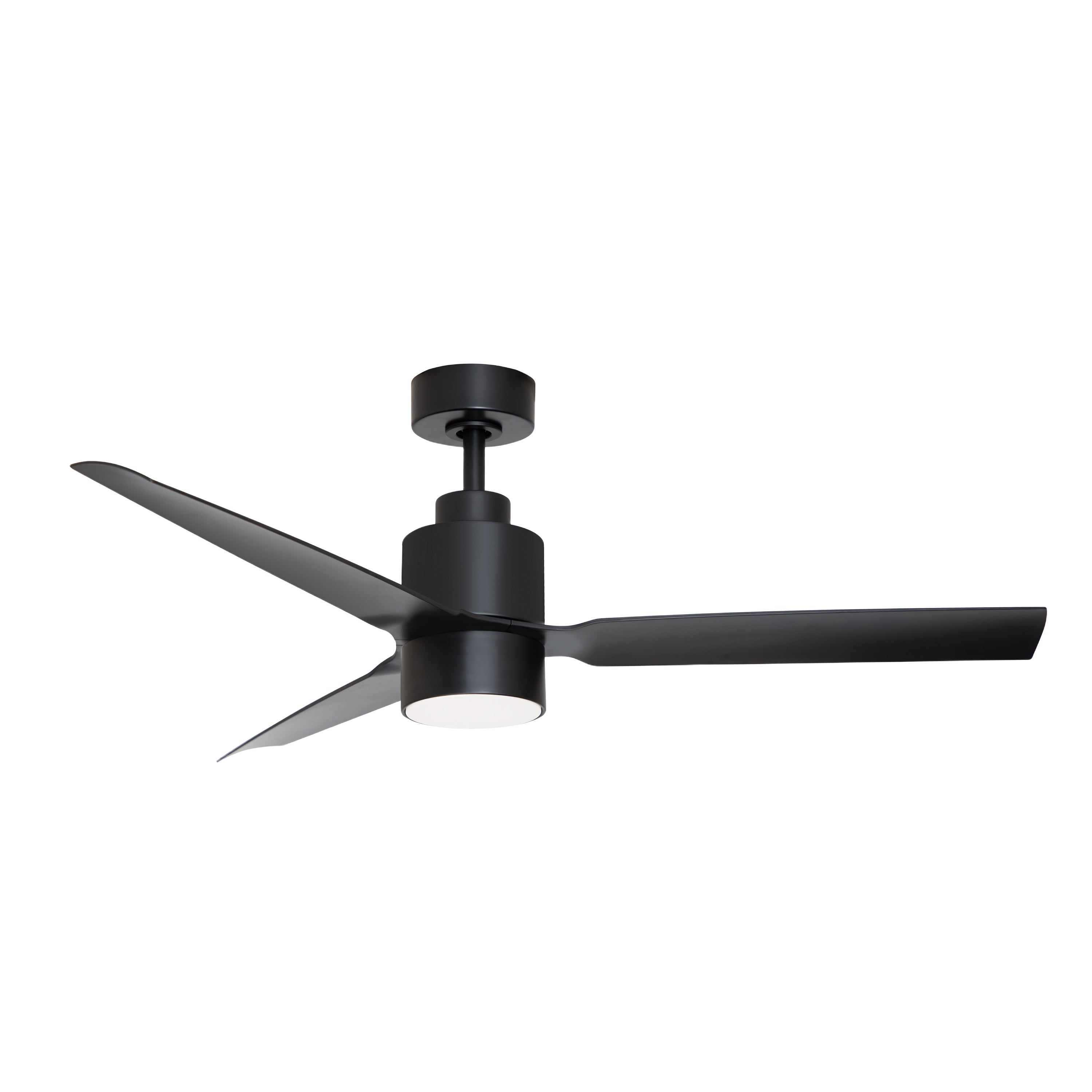 Éclairage Maxim 88717BK Falcon - Plafond humide Ventilateur  en noir