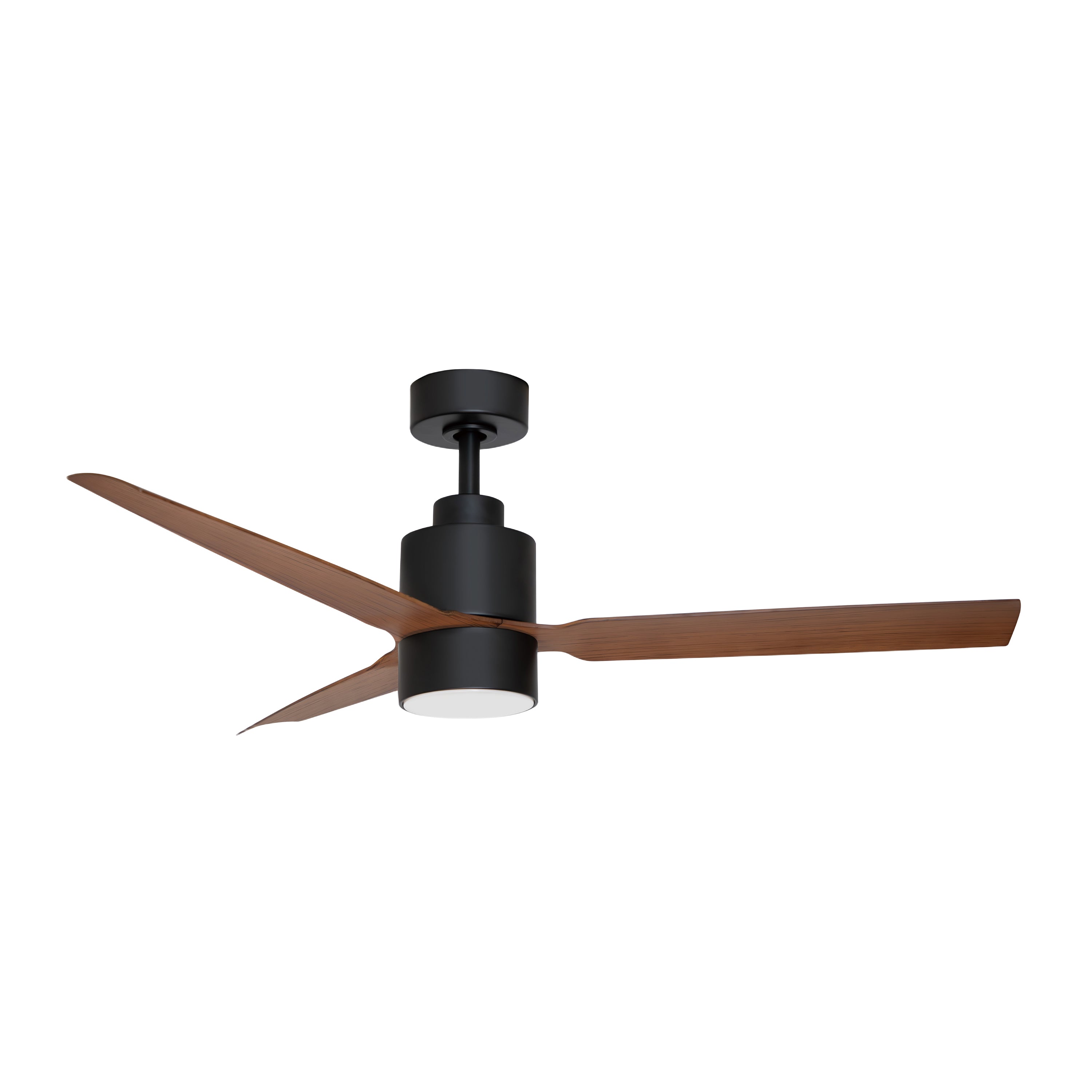 Éclairage Maxim 88717BKWN Falcon - Plafond humide Ventilateur  en noir/noyer