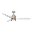 Éclairage Maxim 88717SN Falcon - Plafond humide Ventilateur  en nickel satiné