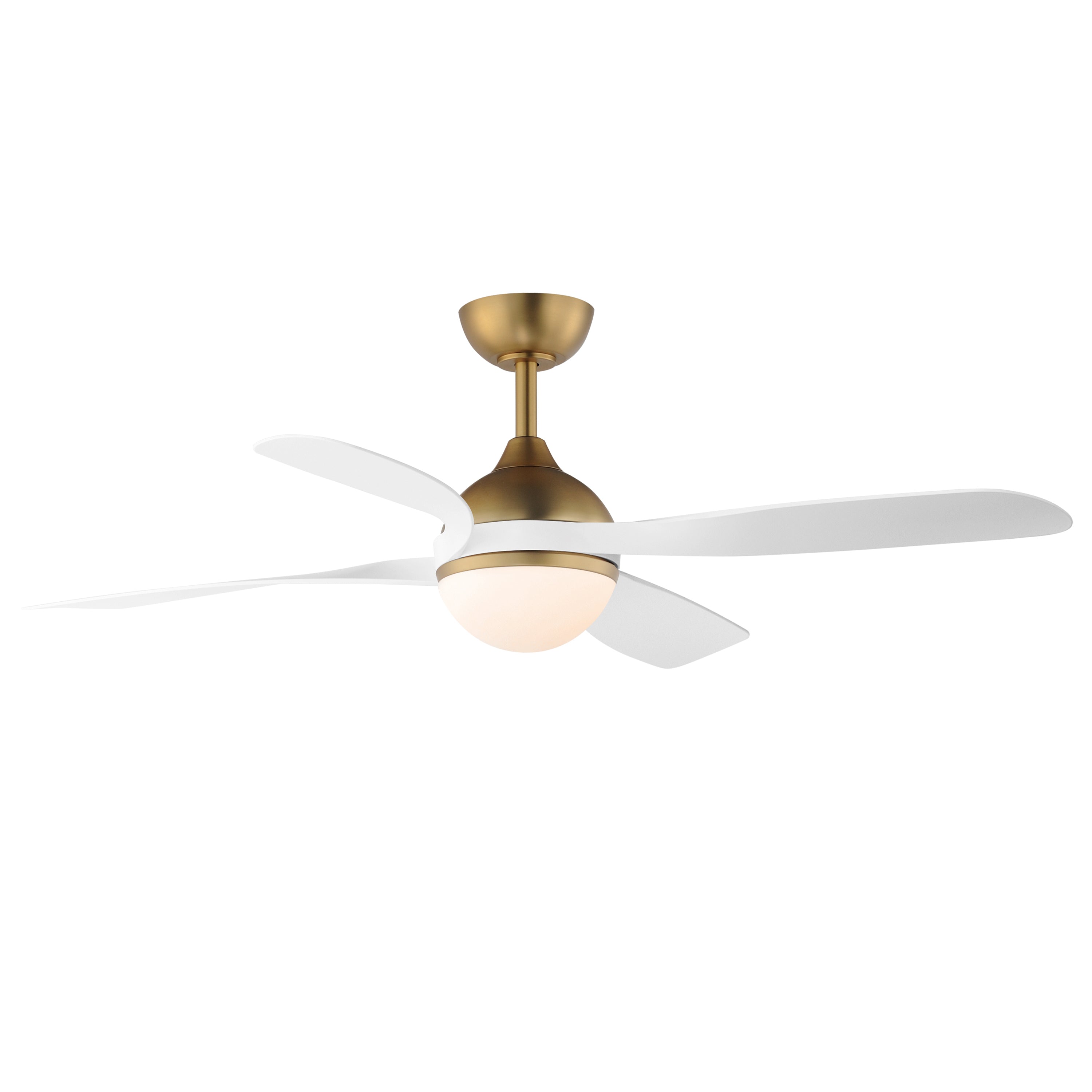 Maxim Lighting 88811NAB Bola Plafond Ventilateur  en naturel Laiton vieilli