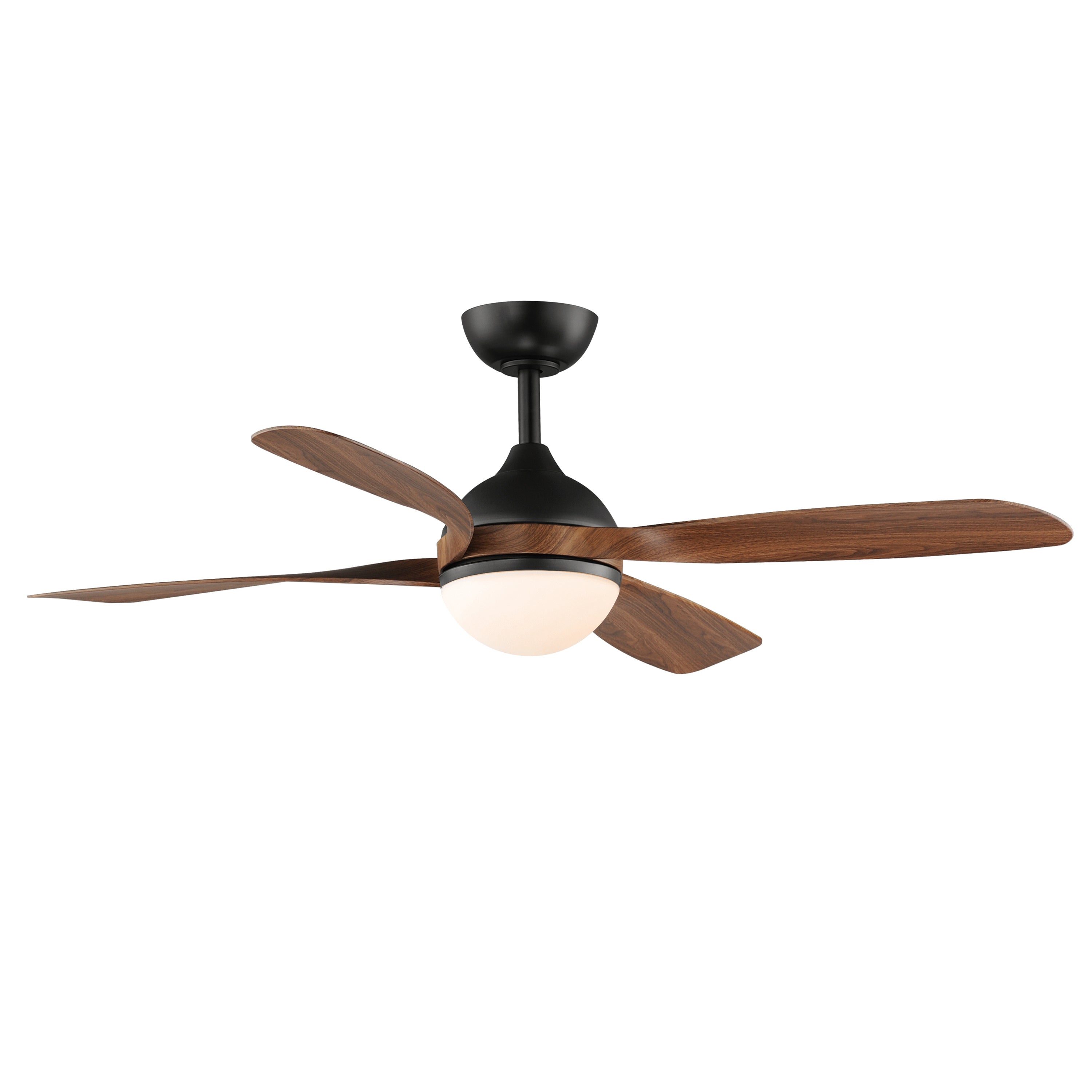 Maxim Lighting 88811WNBK Bola Ceiling Ventilateur  en noyer/noir