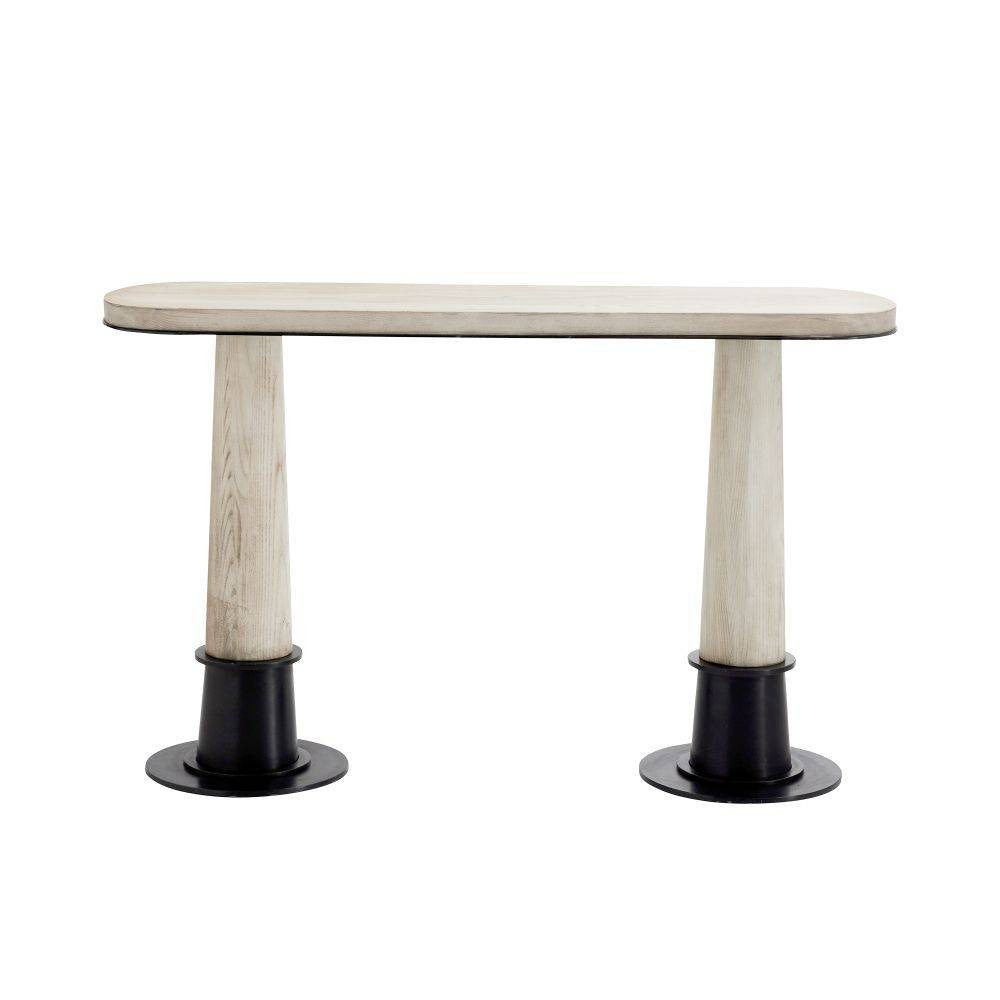 Arteriors - 4662 - Console - Kamile - Chêne fumé