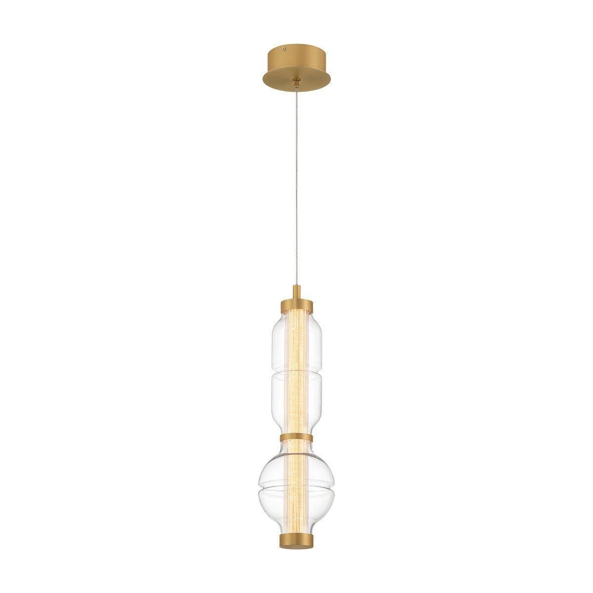 Lib & Co. Canada - 12186-030 - LED Pendant - Milazzo - Antique Brass