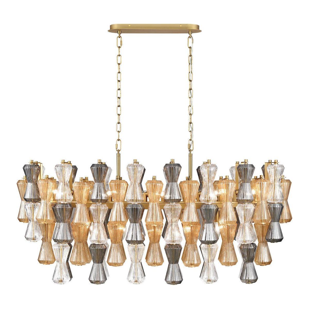Lib & Co. Canada - 12198-022 - 13 Light Chandelier - Veneto - Aged Brass
