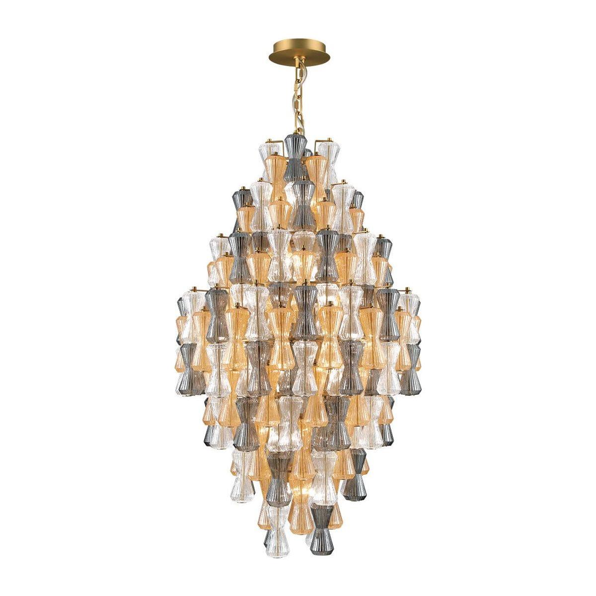 Lib & Co. Canada - 12202-022 - 36 Light Chandelier - Veneto - Aged Brass