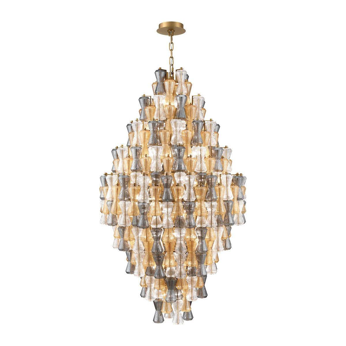 Lib & Co. Canada - 12203-022 - 52 Light Chandelier - Veneto - Aged Brass
