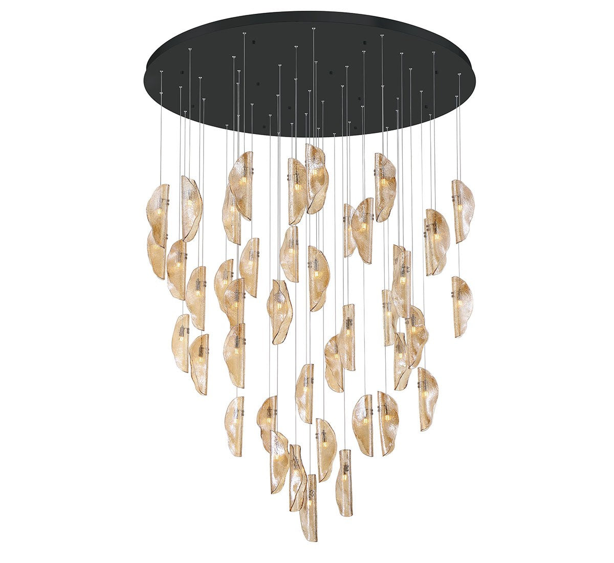 Lib & Co. Canada - 12219-018-02 - LED Chandelier - SORRENTO - Matte Black