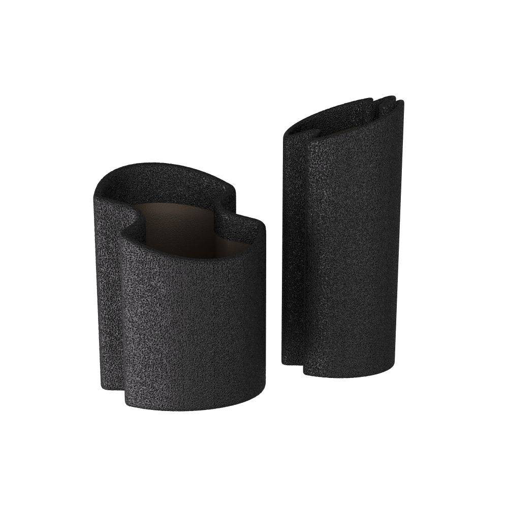 Arteriors - AVC08 - Vases, lot de 2 - Xyla - Noir