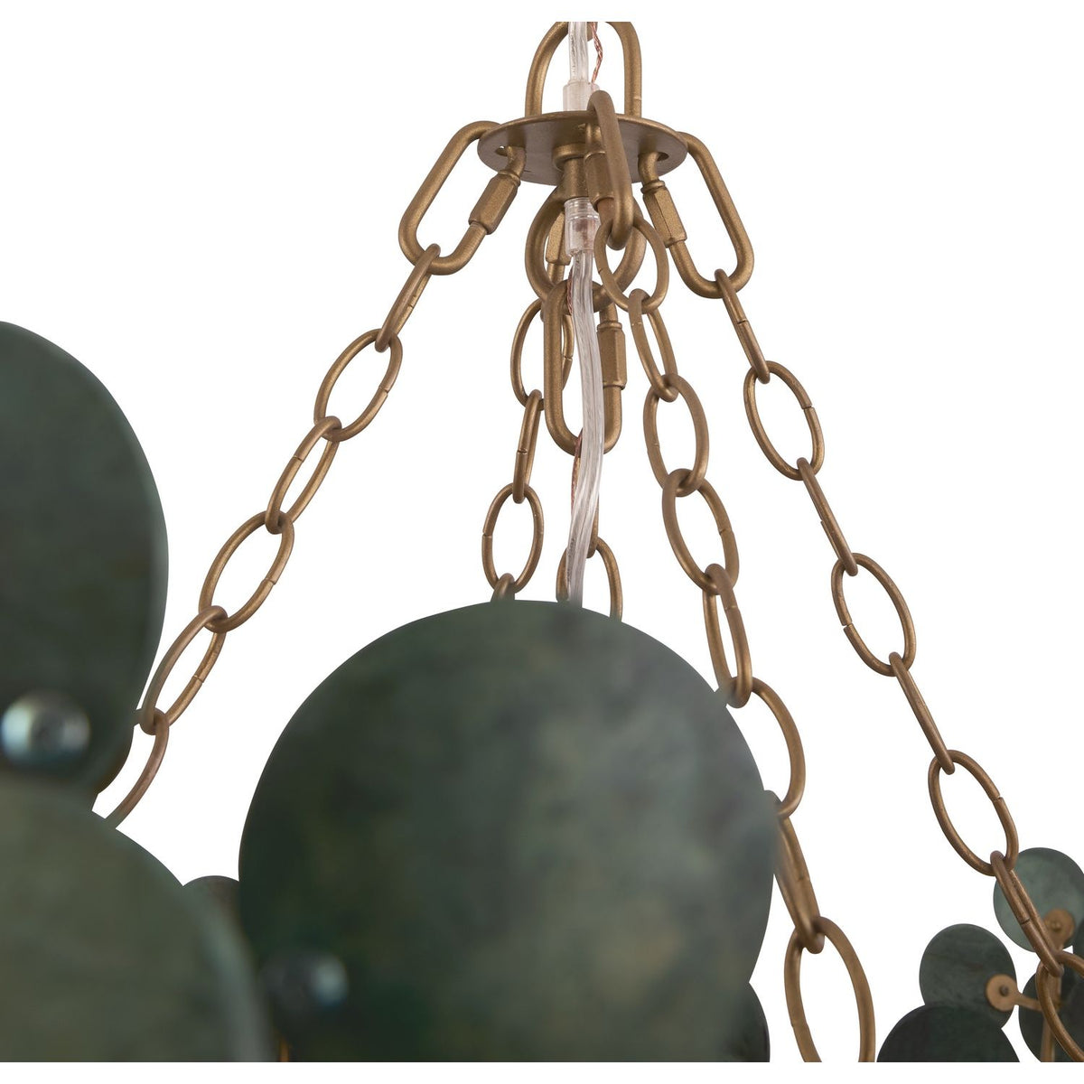 Arteriors - DMS14 - Chandelier - Bilal - EucalyptusВ Coconut Shell
