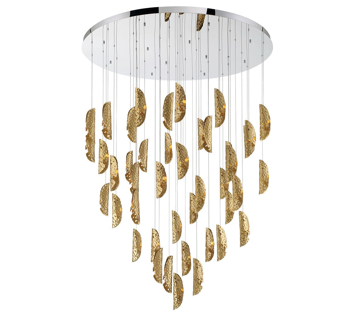 Lib & Co. Canada - 12219-020-01 - LED Chandelier - SORRENTO - Chrome
