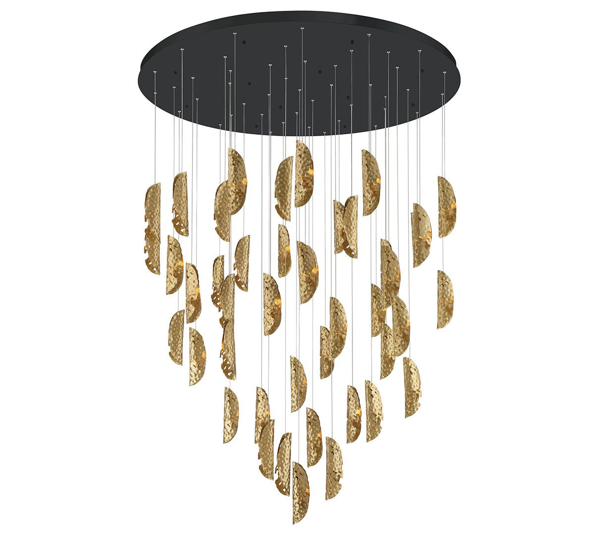 Lib & Co. Canada - 12219-020-02 - LED Chandelier - SORRENTO - Matte Black