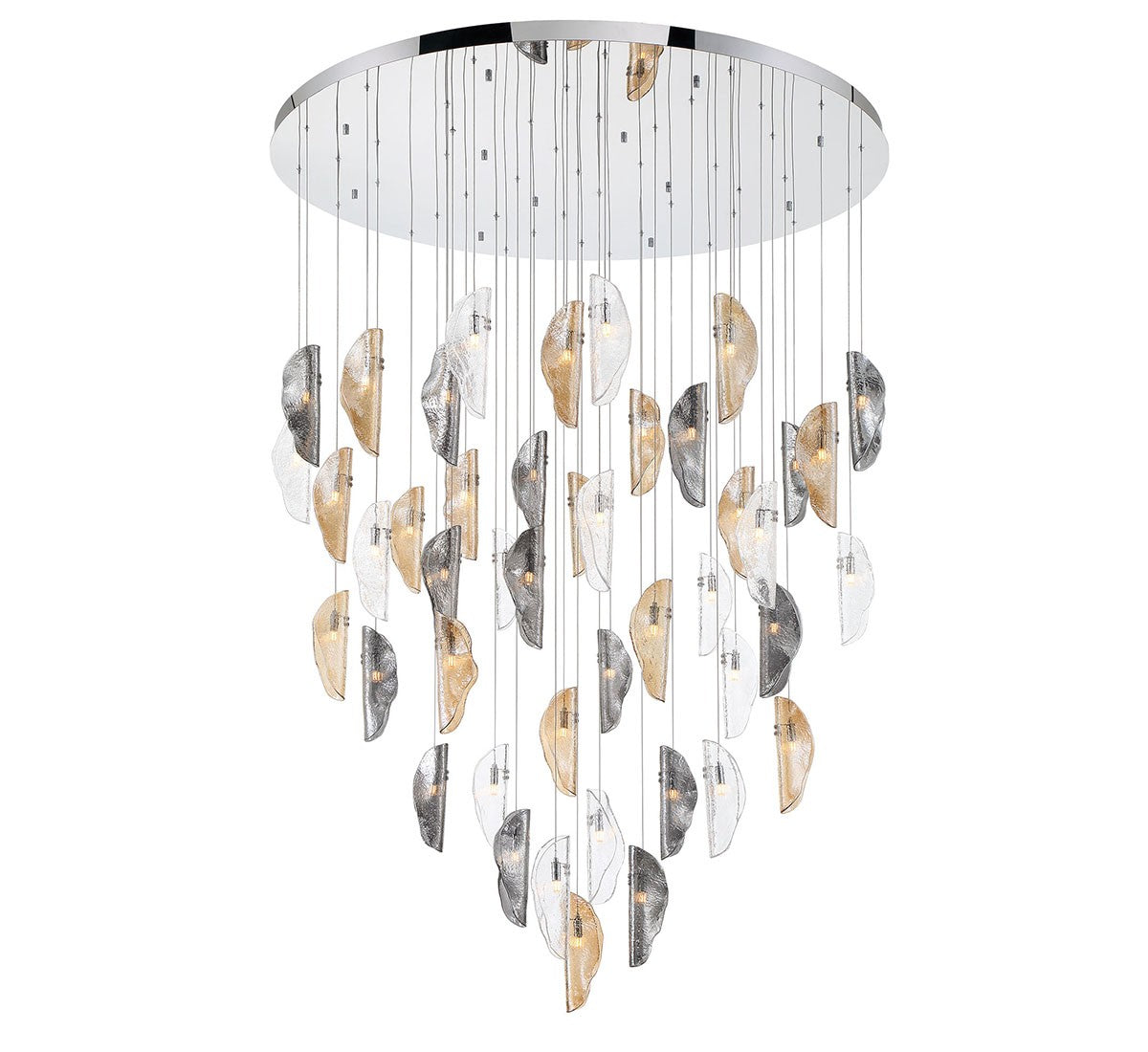 Lib & Co. Canada - 12219-023-01 - LED Chandelier - SORRENTO - Chrome