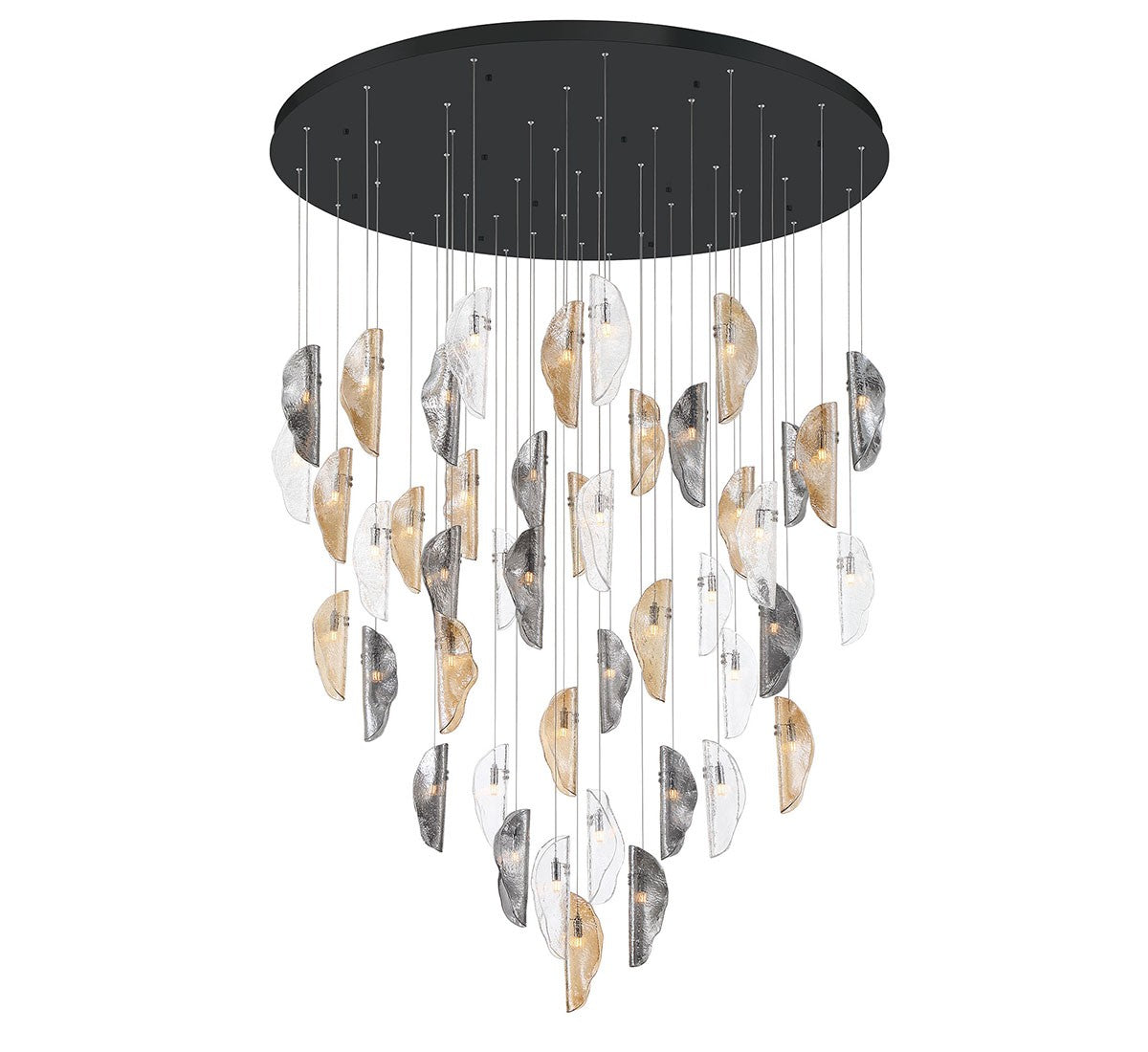 Lib & Co. Canada - 12219-023-02 - LED Chandelier - SORRENTO - Matte Black