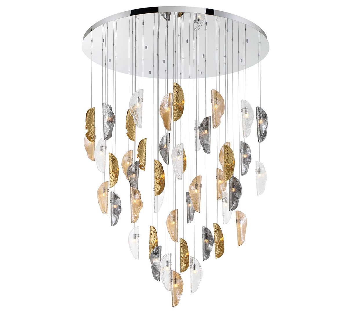 Lib & Co. Canada - 12219-024-01 - LED Chandelier - SORRENTO - Chrome