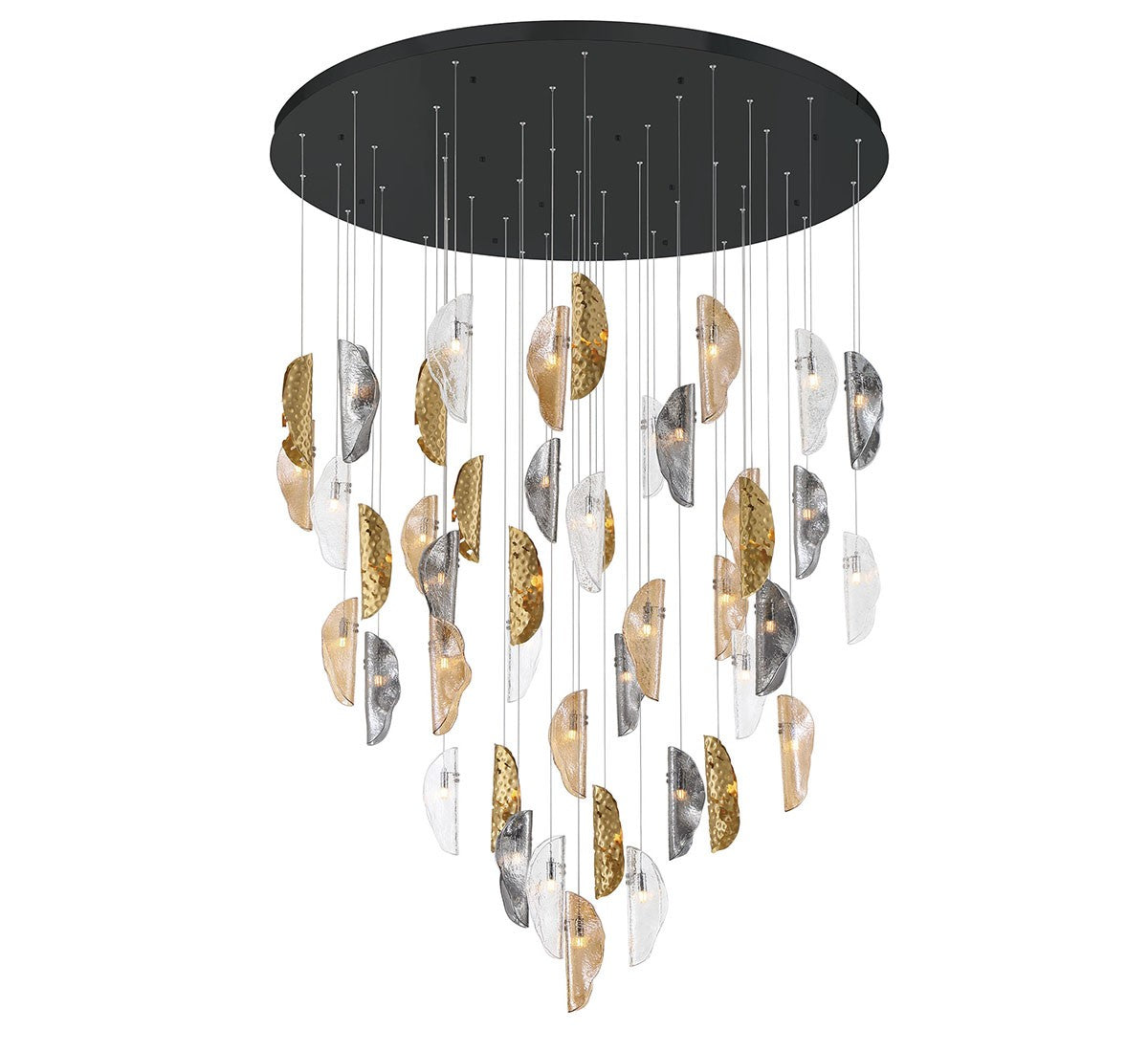 Lib & Co. Canada - 12219-024-02 - LED Chandelier - SORRENTO - Matte Black