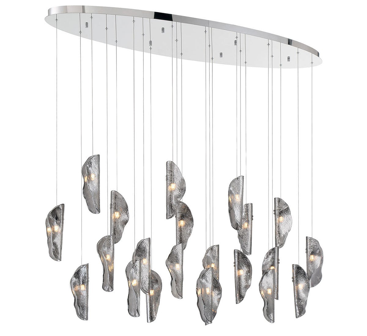 Lib & Co. Canada - 12220-019-01 - LED Chandelier - SORRENTO - Chrome