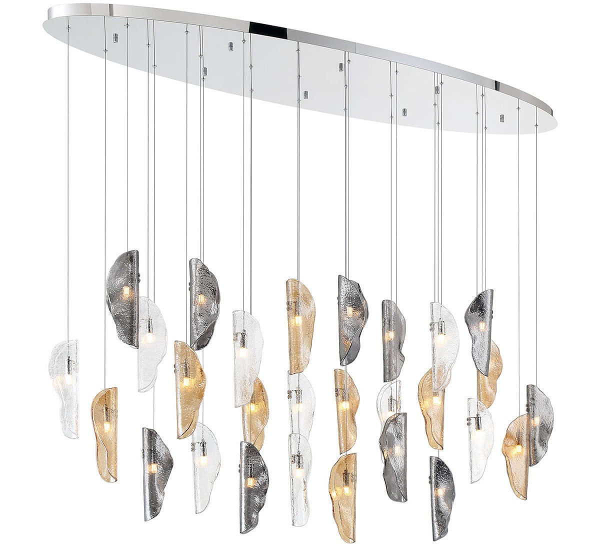 Lib & Co. Canada - 12221-023-01 - LED Chandelier - SORRENTO - Chrome