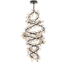Lib & Co. Canada - 12224-043 - LED Chandelier - Pisa - Black with Gold Accent