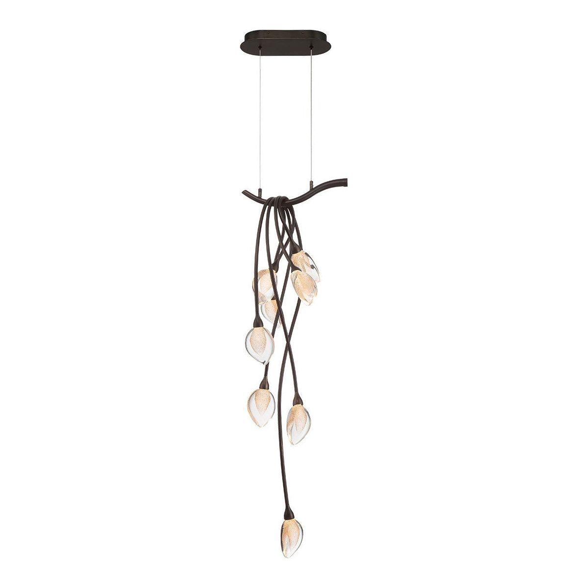Lib & Co. Canada - 12232-043 - LED Chandelier - Modena - Black With Gold Accent