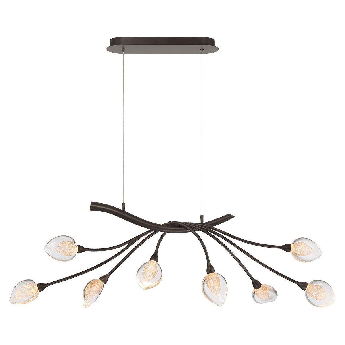 Lib & Co. Canada - 12233-043 - LED Chandelier - Modena - Black With Gold Accent