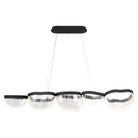 Lib & Co. Canada - 12239-08 - LED Chandelier - Aveah - Sand Black