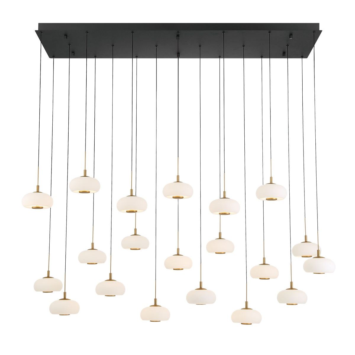 Lib & Co. Canada - 12242-02 - LED Chandelier - Adelfia - Matte Black
