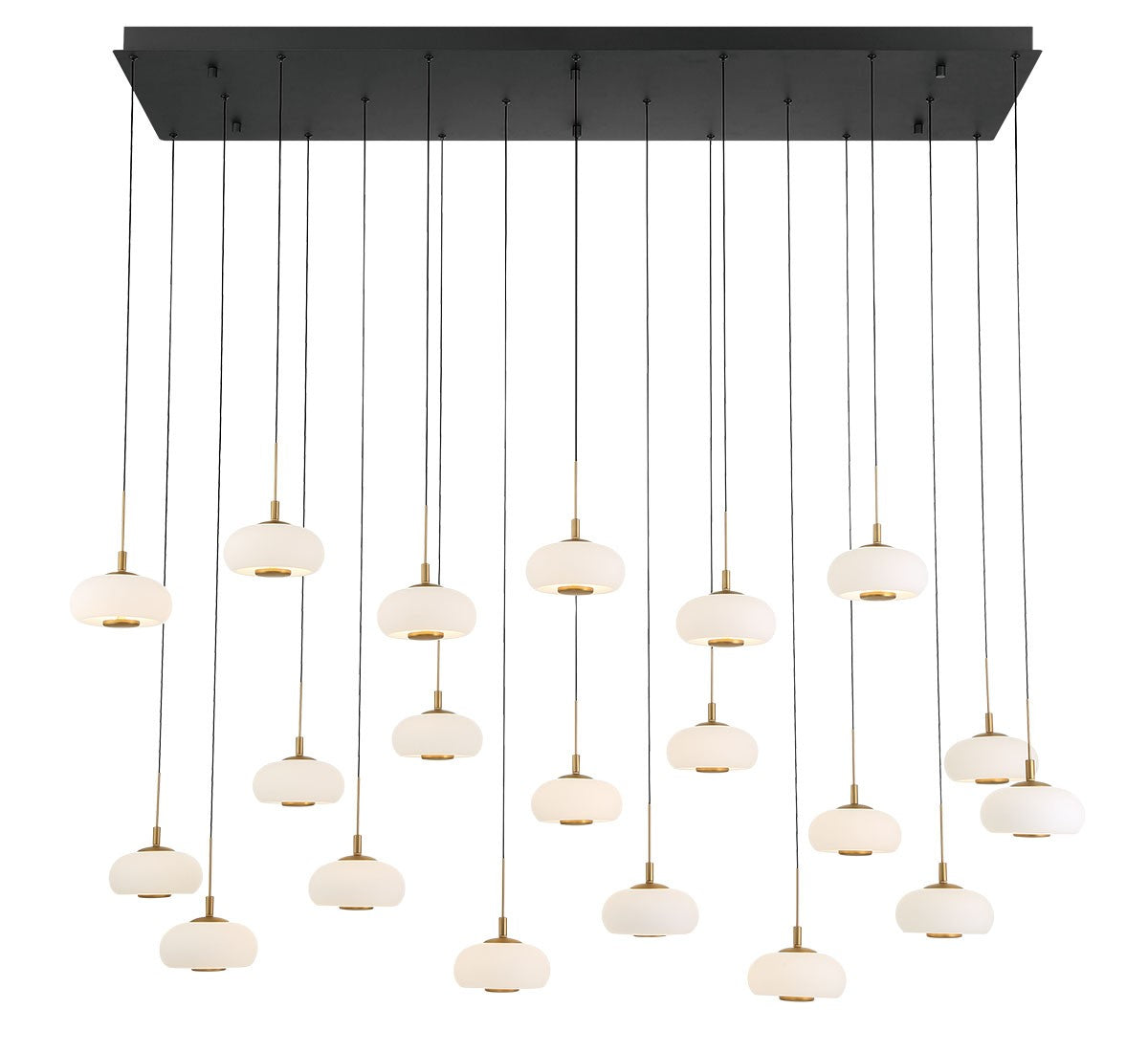 Lib & Co. Canada - 12242-02 - LED Chandelier - Adelfia - Matte Black