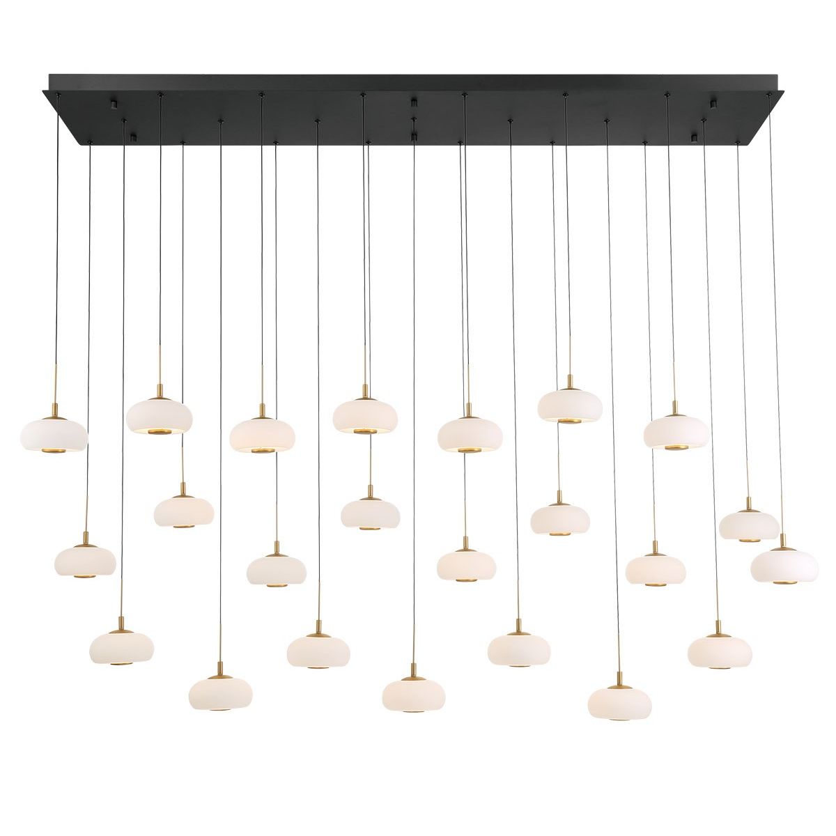 Lib & Co. Canada - 12243-02 - LED Chandelier - Adelfia - Matte Black