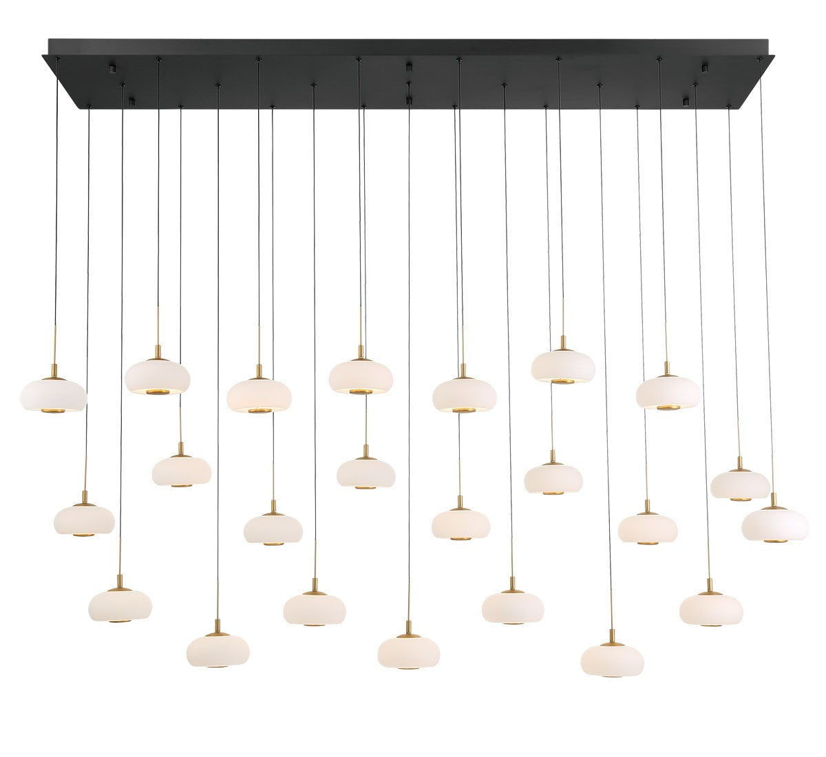 Lib & Co. Canada - 12243-02 - LED Chandelier - Adelfia - Matte Black