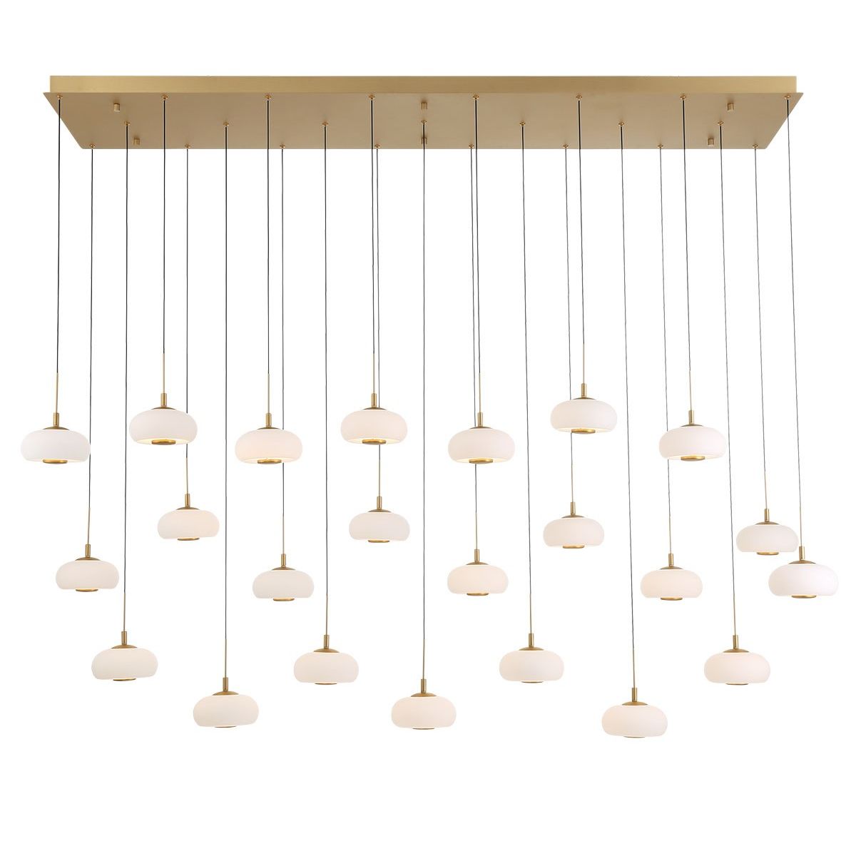 Lib & Co. Canada - 12243-030 - LED Chandelier - Adelfia - Painted Antique Brass