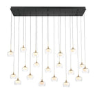 Lib & Co. Canada - 12244-02 - LED Chandelier - Manarola - Matte Black