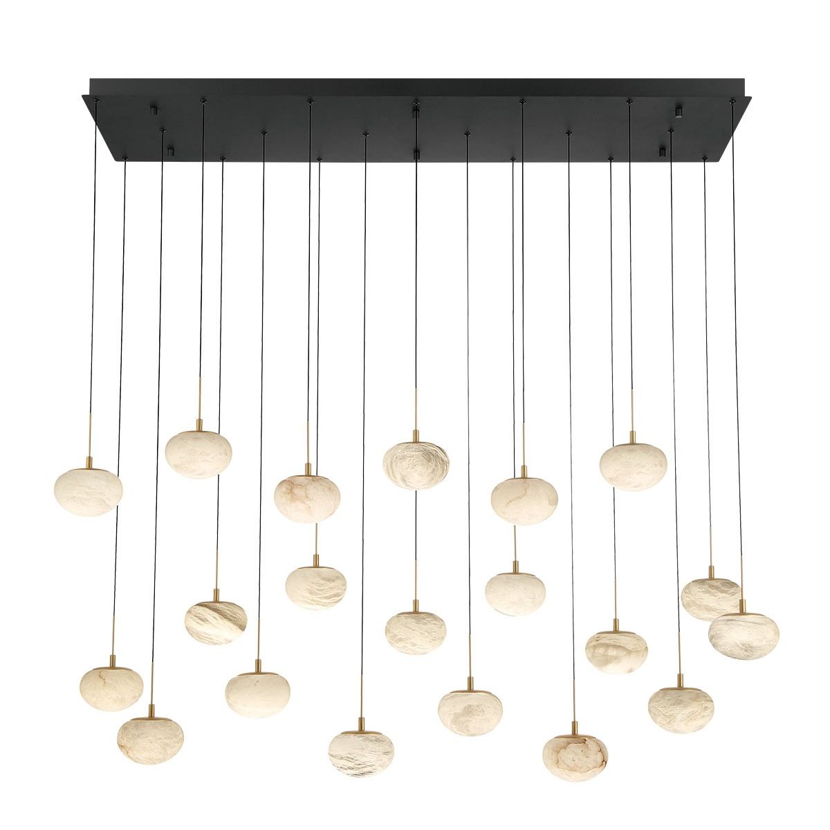 Lib & Co. Canada - 12247-02 - LED Chandelier - Calcolo - Matte Black