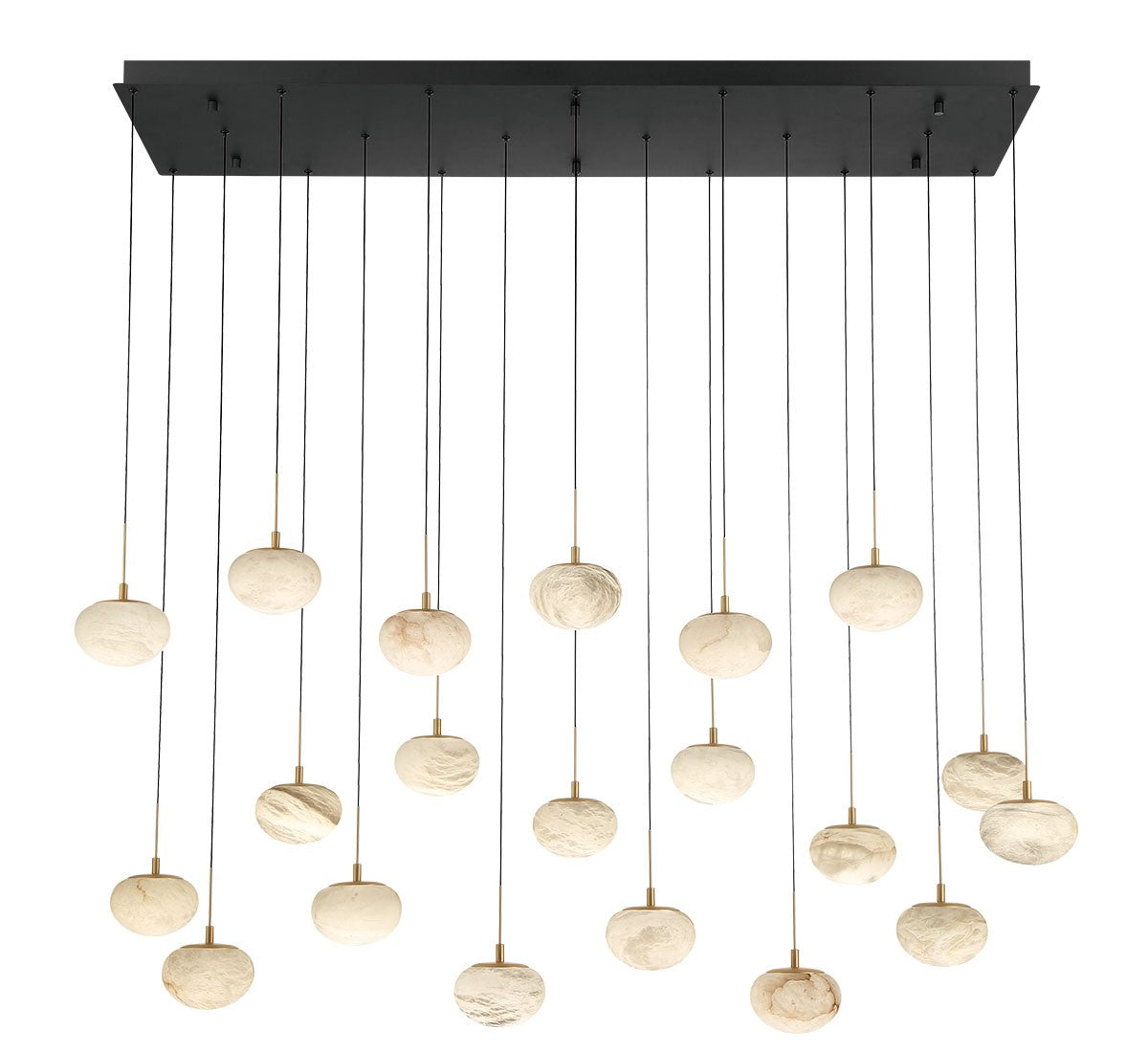 Lib & Co. Canada - 12247-02 - LED Chandelier - Calcolo - Matte Black