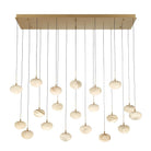 Lib & Co. Canada - 12247-030 - LED Chandelier - Calcolo - Painted Antique Brass