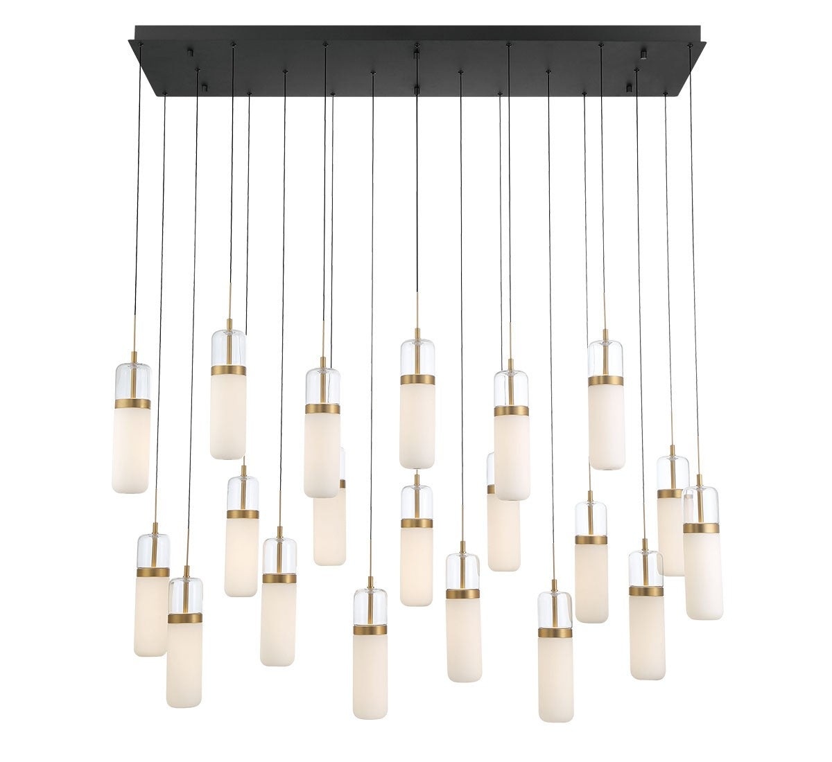 Lib & Co. Canada - 12248-02 - LED Chandelier - Verona - Matte Black