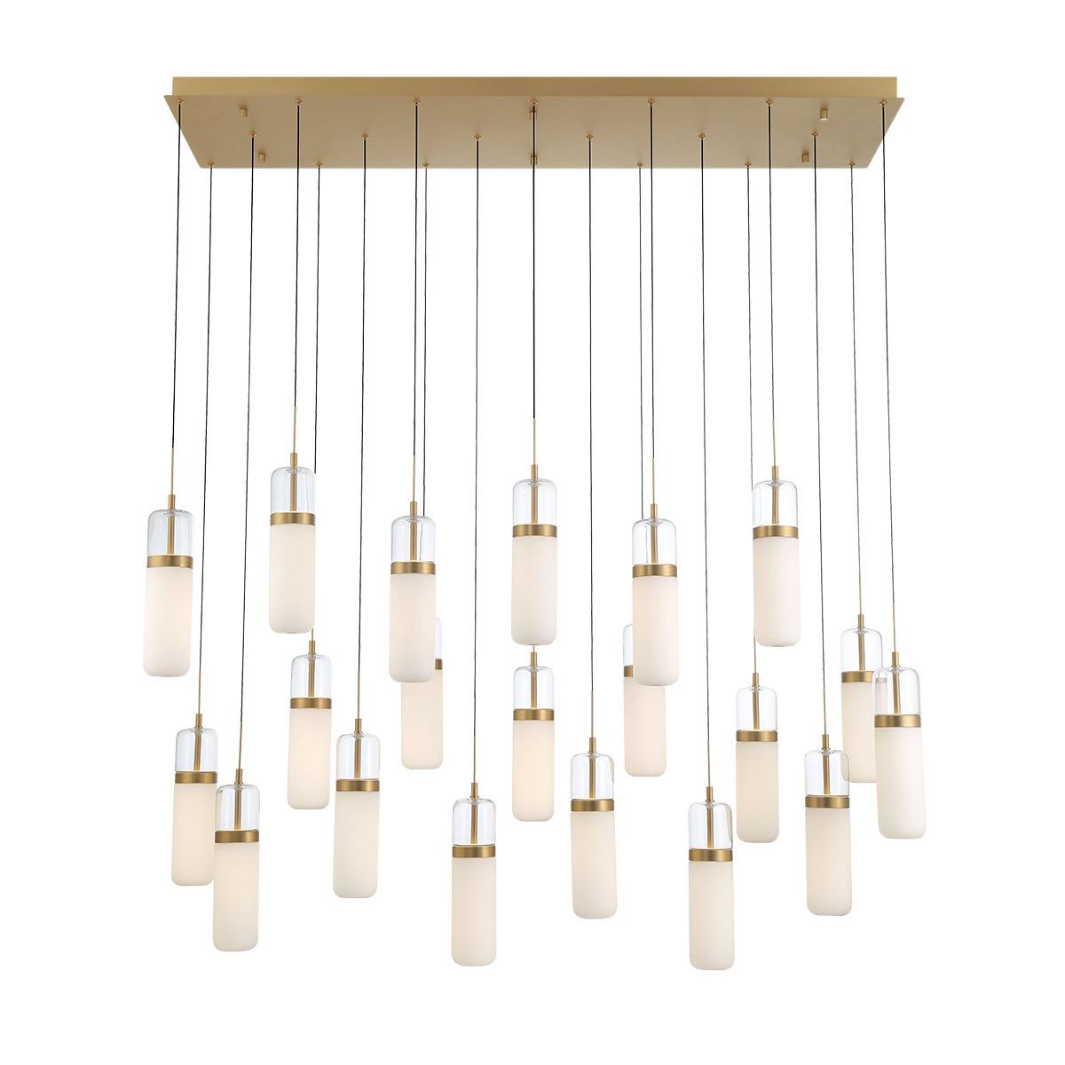 Lib & Co. Canada - 12248-030 - LED Chandelier - Verona - Painted Antique Brass