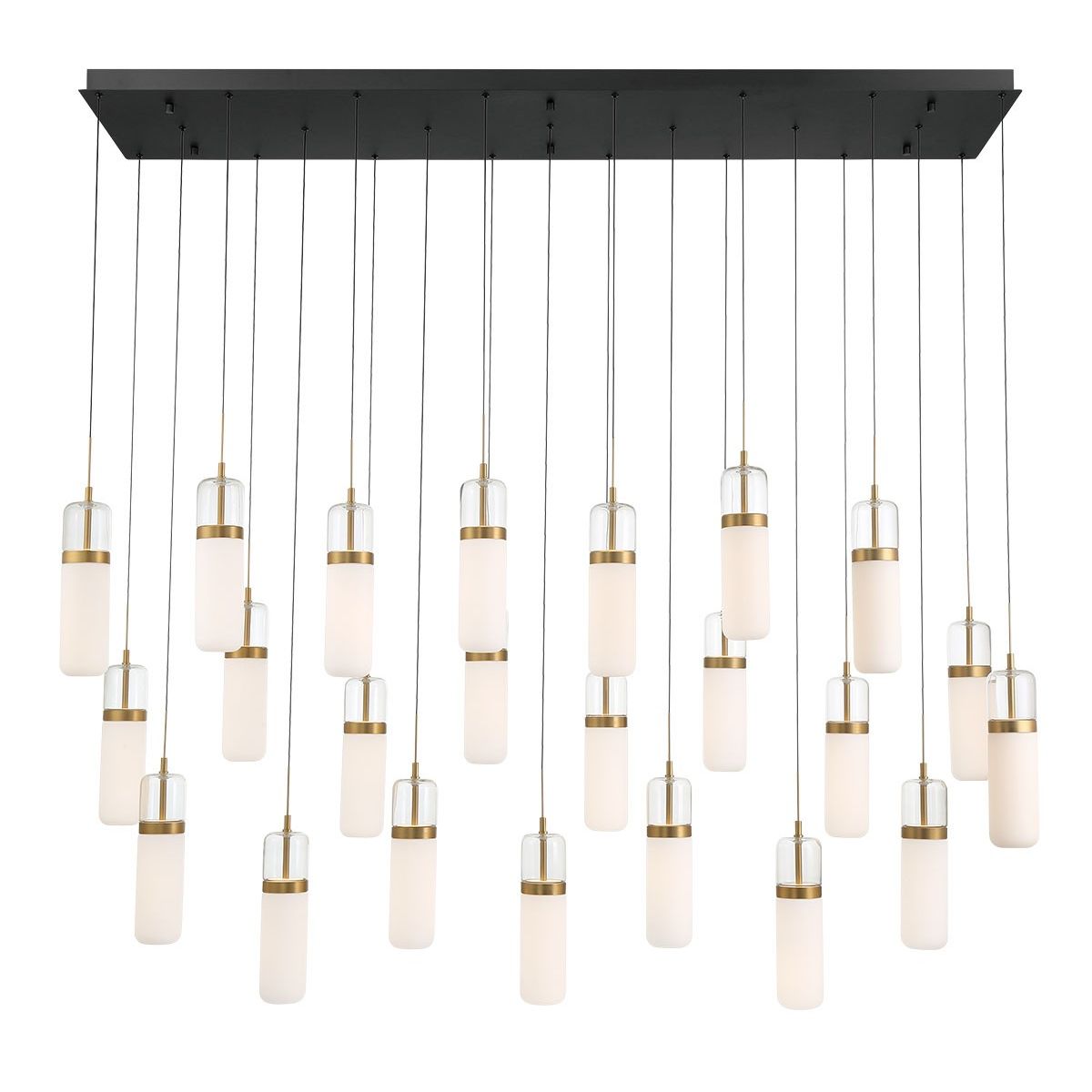 Lib & Co. Canada - 12249-02 - LED Chandelier - Verona - Matte Black