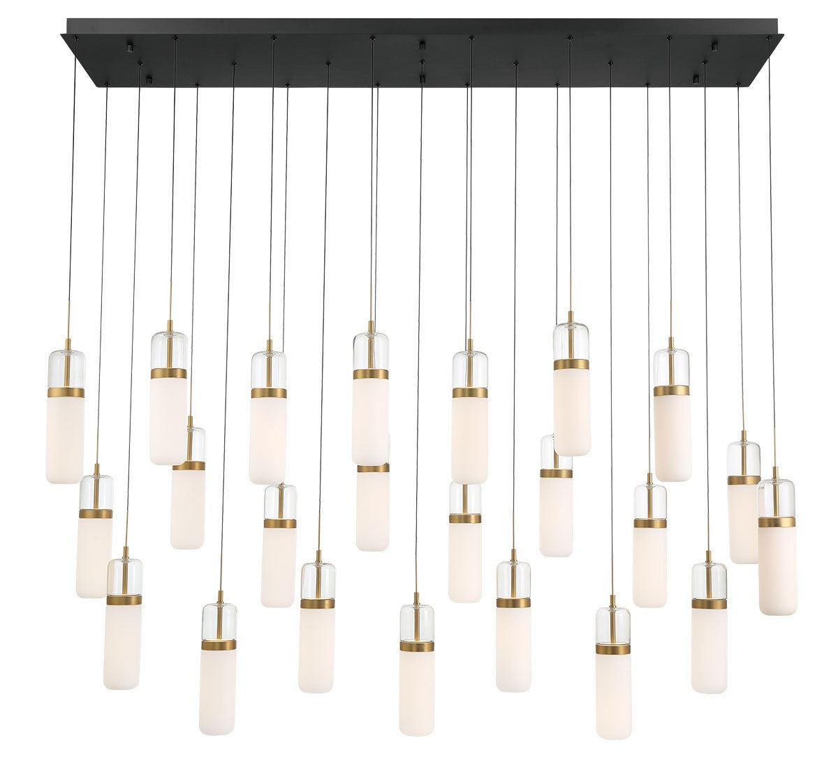 Lib & Co. Canada - 12249-02 - LED Chandelier - Verona - Matte Black
