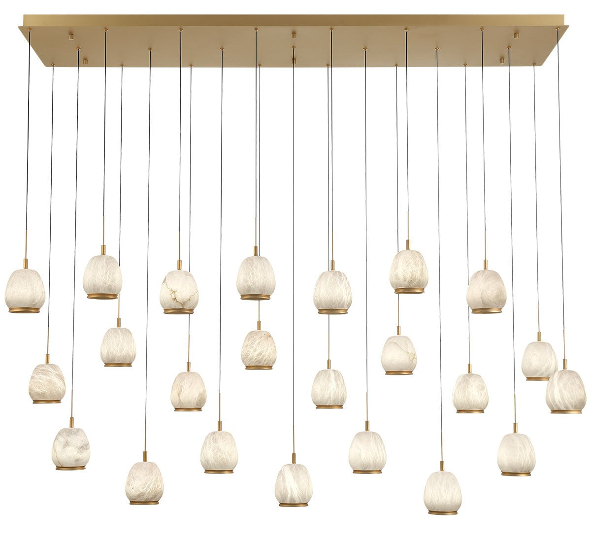 Lib & Co. Canada - 12251-030 - LED Chandelier - Lucidata - Painted Antique Brass