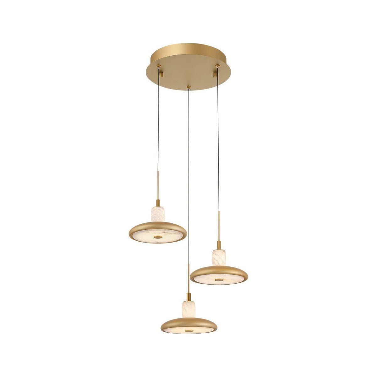 Lib & Co. Canada - 12253-030 - LED Pendant - Mantova - Painted Antique Brass
