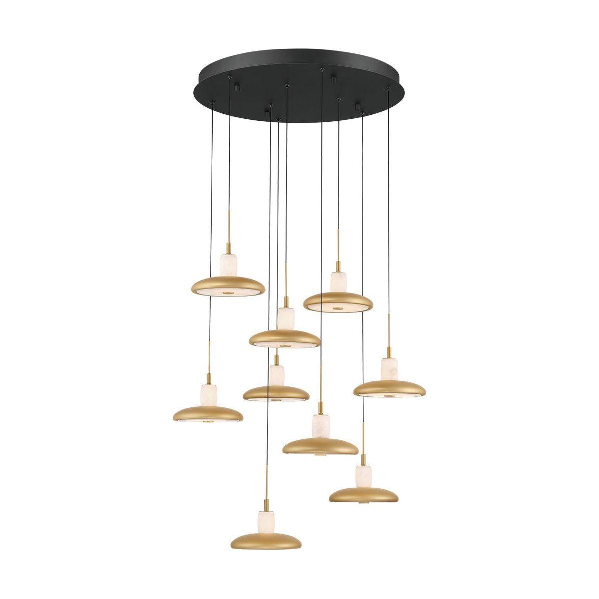 Lib & Co. Canada - 12254-02 - LED Chandelier - Mantova - Matte Black